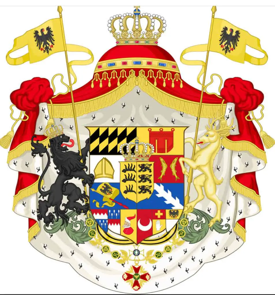 Coat of Arms,Kingdom of Wurttemberg , used until 1817