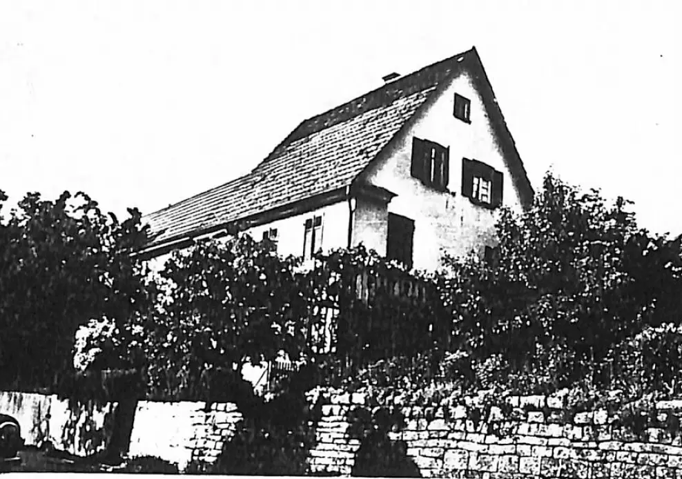 Black and White photos from 1952 of the house built and lived in by the Strecker, many generations of the family were raised here.