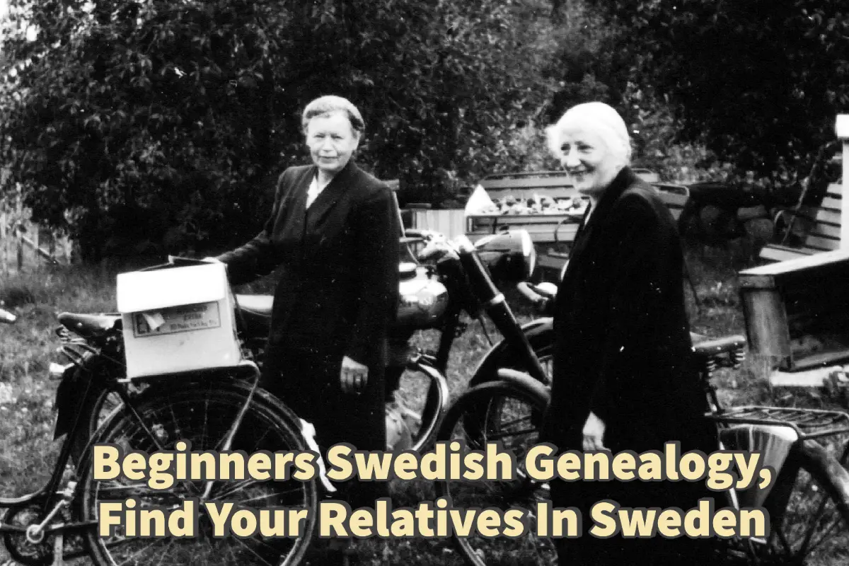 Beginners Swedish Genealogy, Find Your Relatives In Sweden