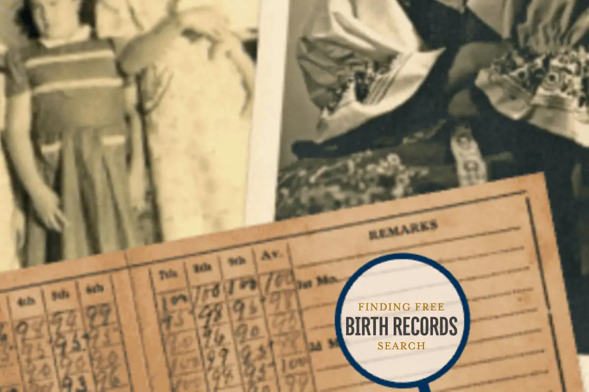 Finding Free Birth Records Search