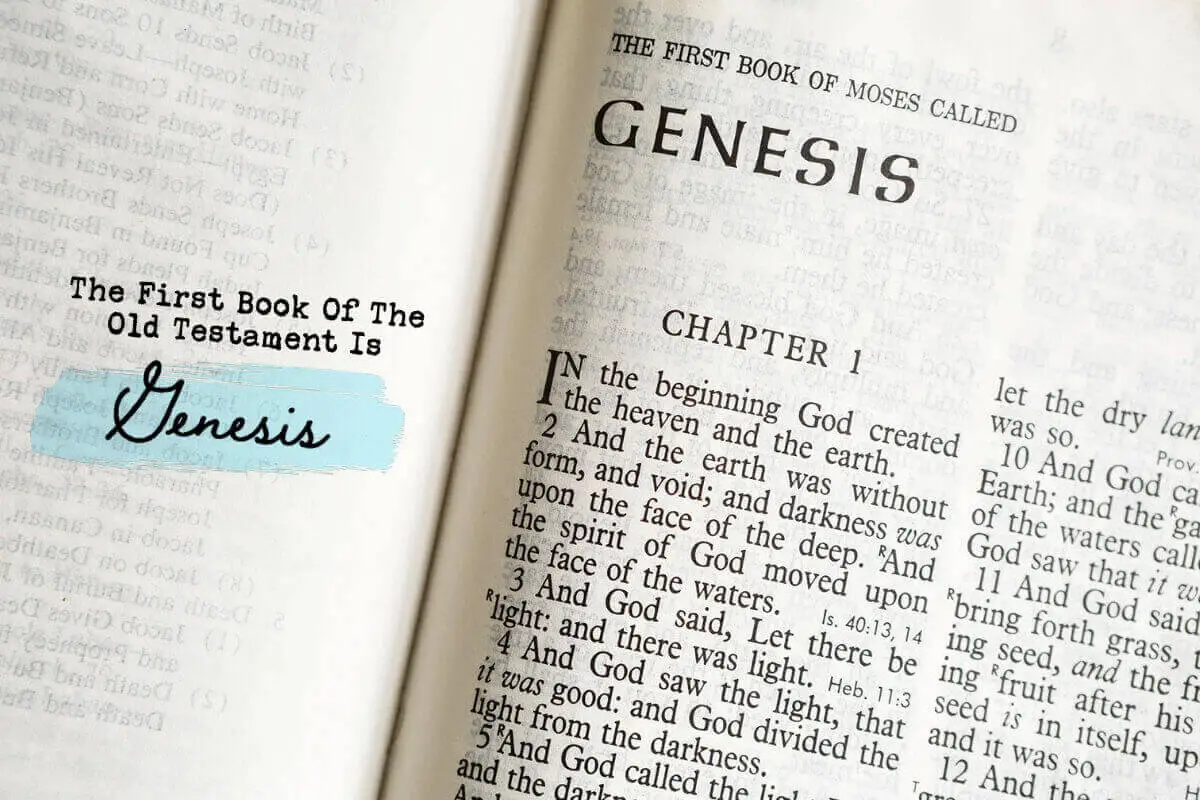 The First Book Of The Old Testament Is Genesis