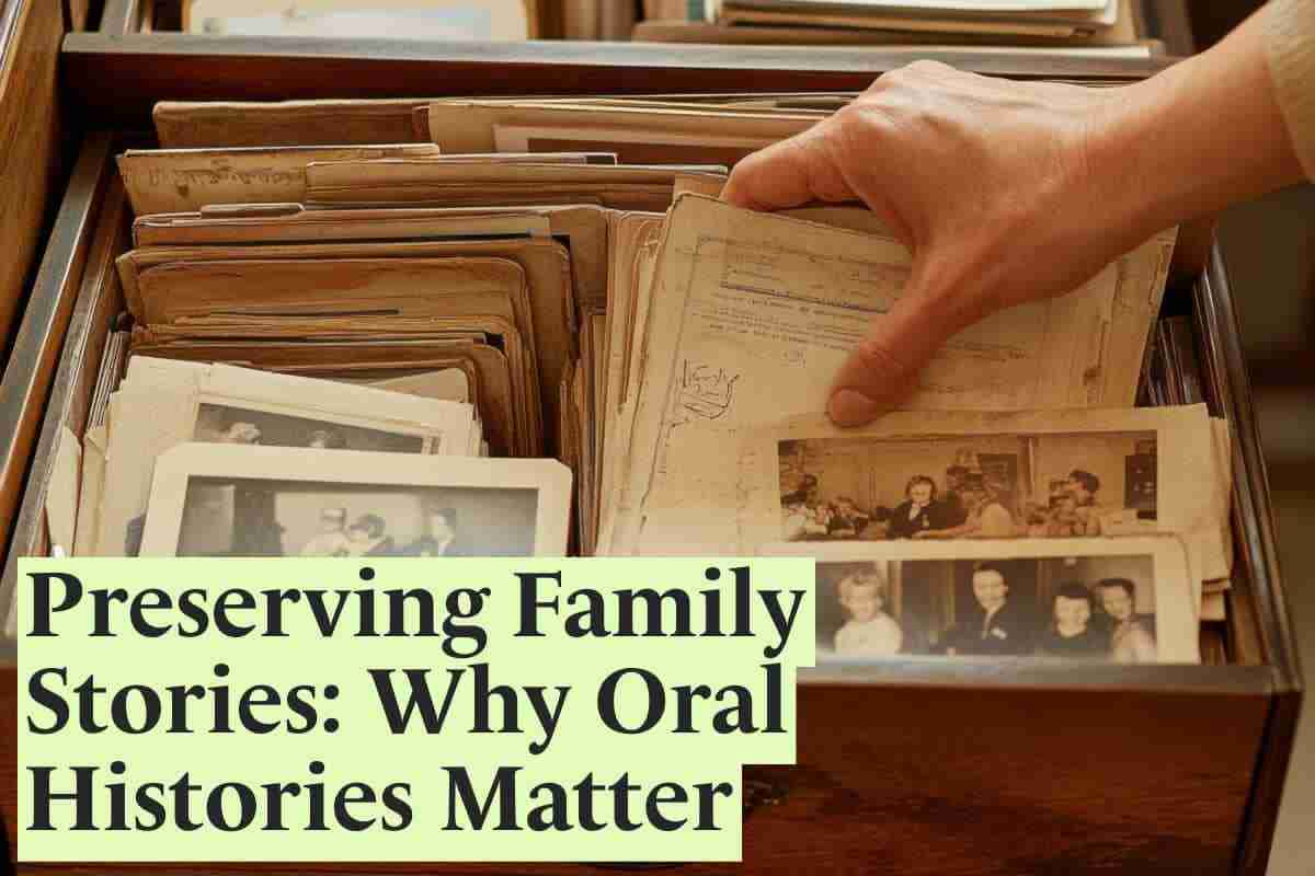 Preserving Family Stories: Why Oral Histories Matter